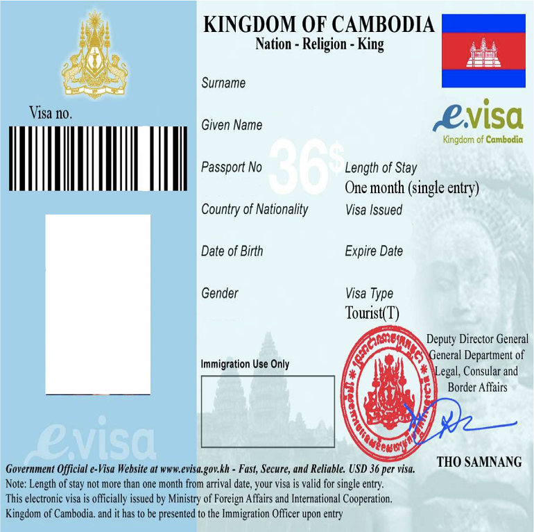 Cambodia Visa Extension